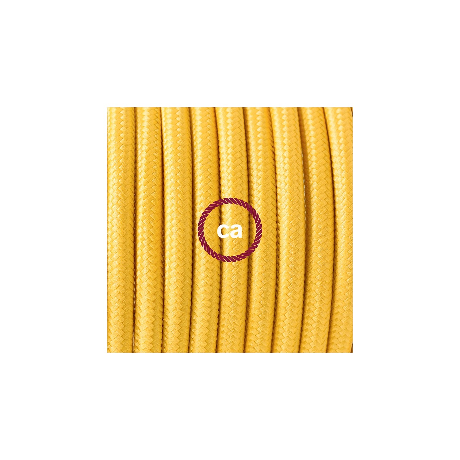 Cableado para lámpara de piso, cable RM10 Rayón Amarillo 3 m. Elige tu el color de la clavija y del interruptor!