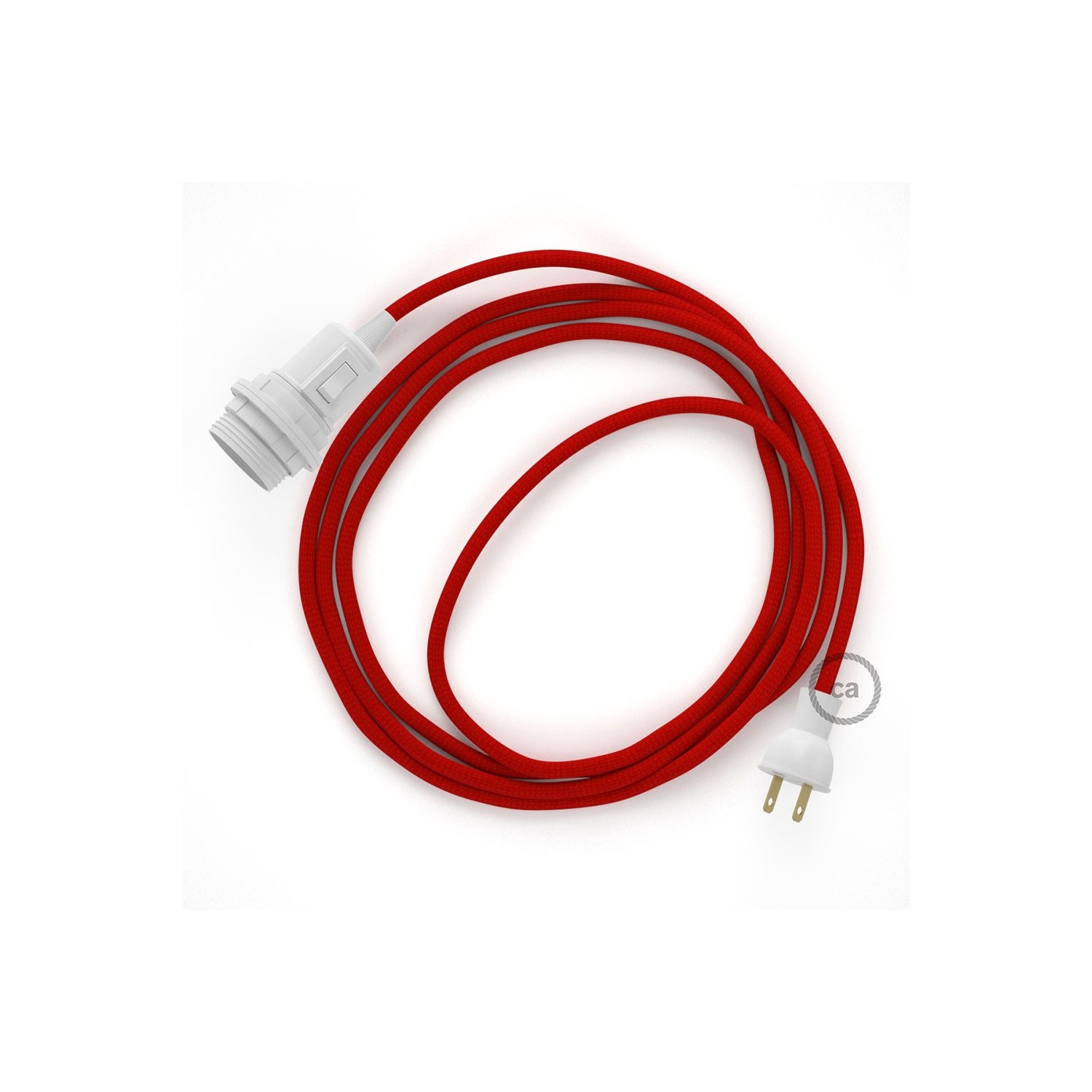 Crea tu Snake para pantalla con cable de Rayón Rojo RM09, socket y enchufe,  y trae