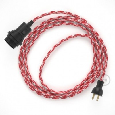 Crea tu Snake para pantalla con cable Bicolor Rojo RP09, socket y enchufe, y trae la luz donde tu quieras.