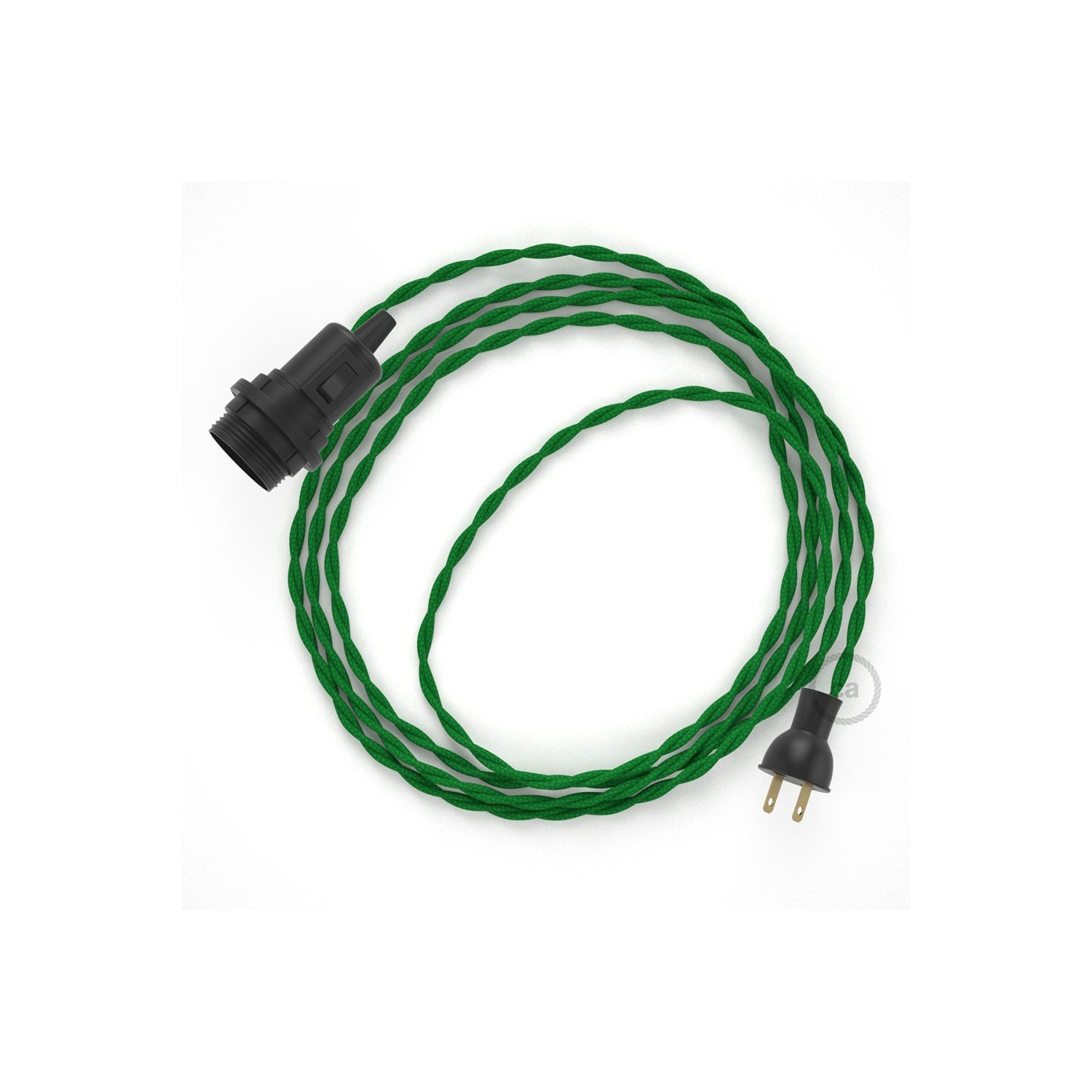 Crea tu Snake para pantalla con cable de Rayón Verde TM06, socket y enchufe, y trae la luz donde tu quieras.