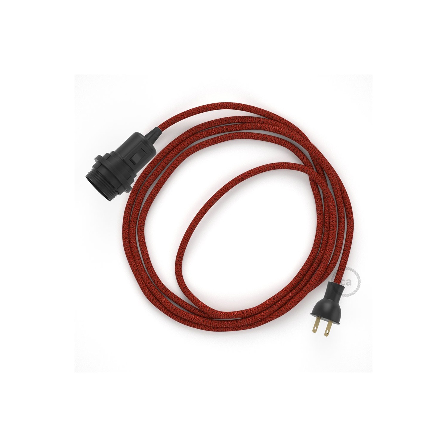 Crea tu Snake para pantalla con cable Brillante Rojo RL09, socket y enchufe, y trae la luz donde tu quieras.