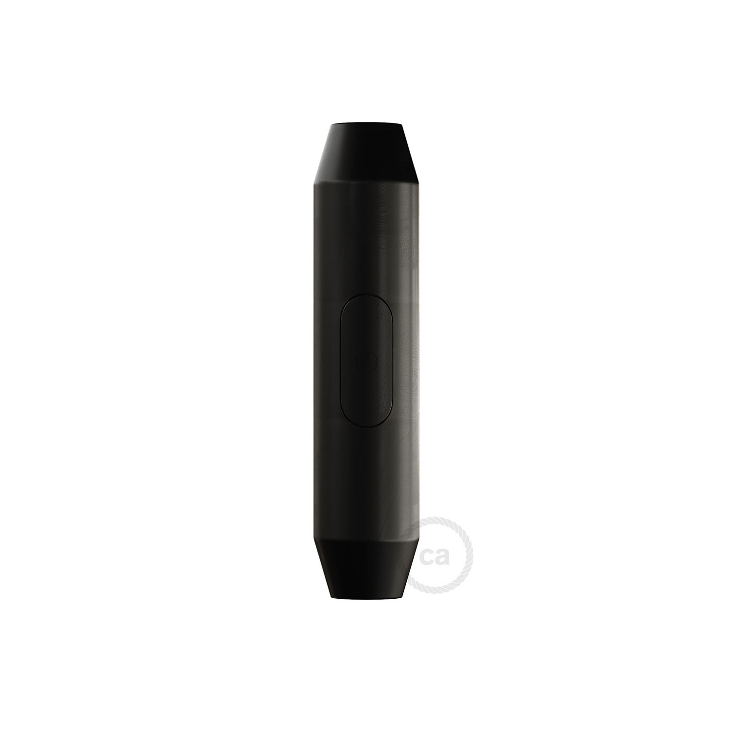 Interruptor unipolar color negro en forma de torpedo - CH56035