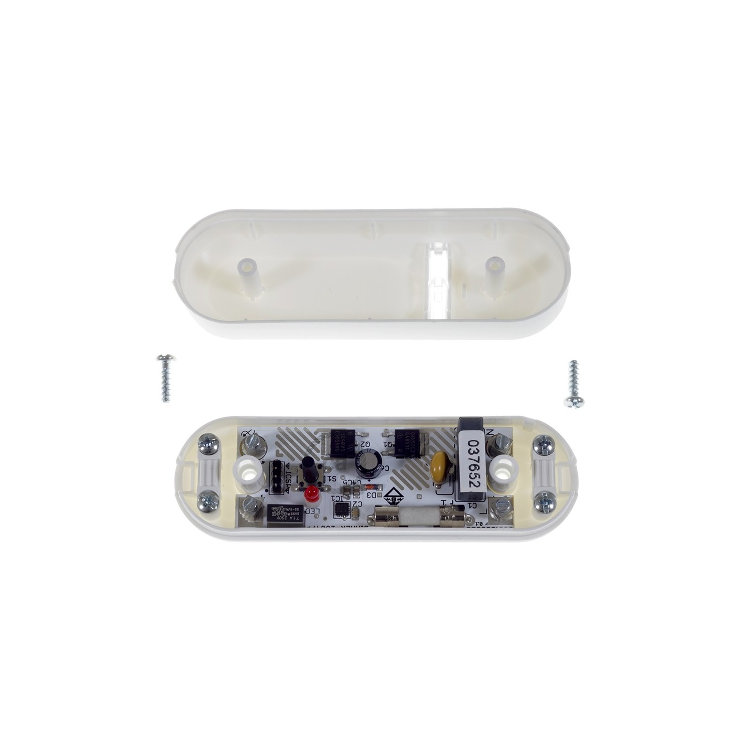Dimmer blanco con interruptor para bombillas LED y tradicionales