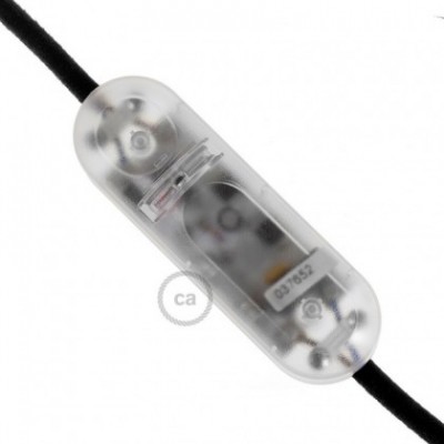 Dimmer transparente con interruptor para bombillas LED y tradicionales