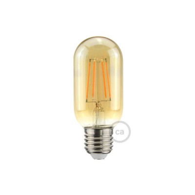Bombillo LED tipo válvula T45 filamento recto de 4W luz cálida - 2500k - LCO036