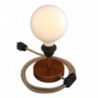 Alzaluce para Pantallas - Lámpara de mesa en metal con cable, interruptor y clavija