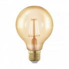 Bombillo dorado LED Globo G80 (ø8cm) de 4W Dimerizable - Luz cálida 2700k - LCO101M