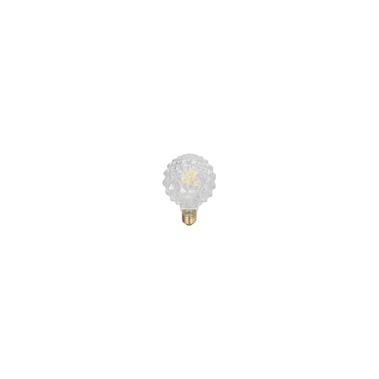 Bombillo LED facetado globo de 9.5 cm de diámetro - LCODEEP30