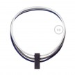Collar Circles colores: Plata RM02, Gris Oscuro RM26 y Azul Marino RM20.