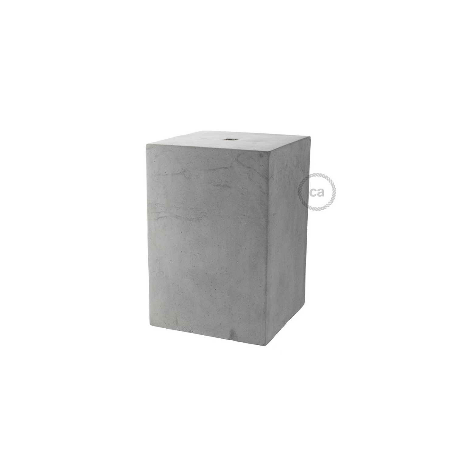 Pantalla de cemento Cubo completo de prensaestopa y socket E27