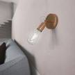 Punto de luz orientable Fermaluce Metal 90º, lámpara de pared o techo