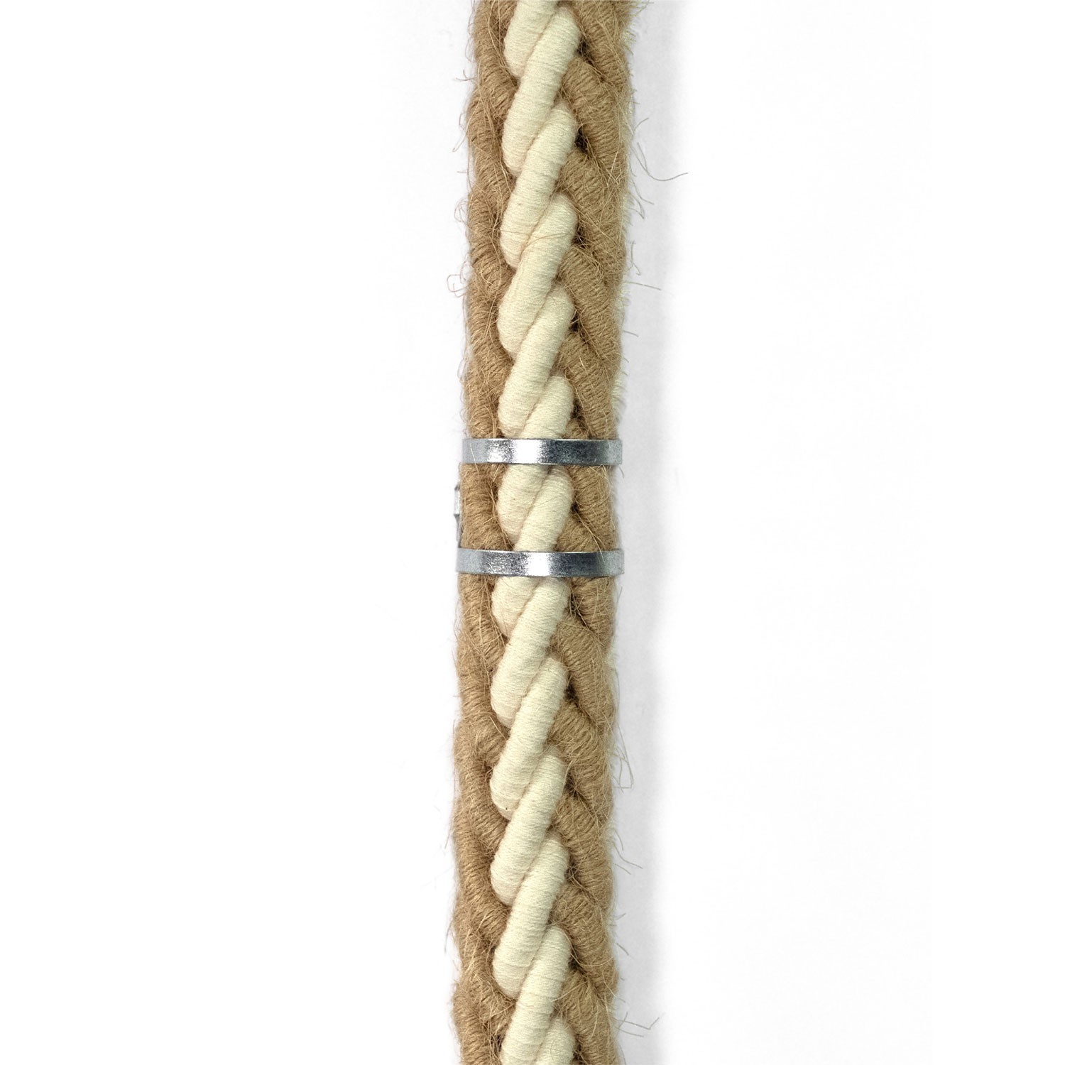 Clip de sujeción de cable metálico para cordón de 24 mm de diámetro