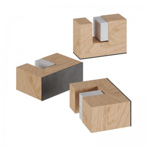 Kit de patas de madera para soporte de lámpara de mesa