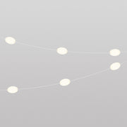 Outdoor 6-Light String Light for wet locations White Sand, Power supply with US plug - Marina6
