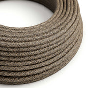 Cloth Covered Wire - Brown Linen RN04 - UL Listed