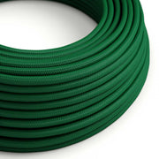 Cloth Covered Wire - Emerald Green Rayon RM21 - UL Listed
