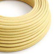 Cloth Covered Wire - Pale Yellow Cotton RC10 - UL Listed