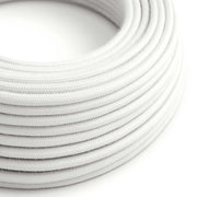 Cloth Covered Wire - White Cotton RC01 - UL Listed