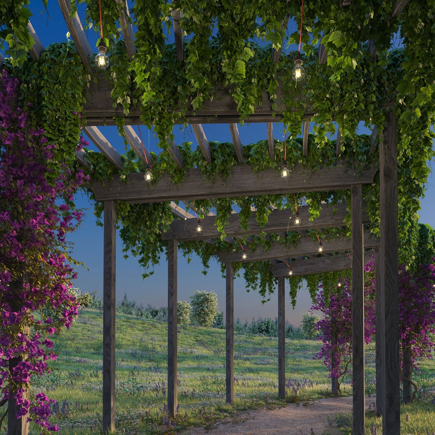 EIVA-2, 2-way socket E26 suitable for wet locations - Black