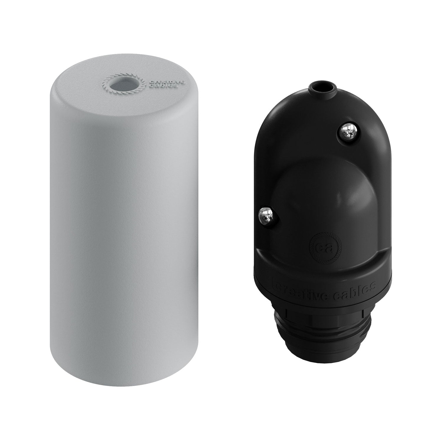 EIVA ELEGANT, E26 silicone socket kit - suitable for wet locations - Glacier grey