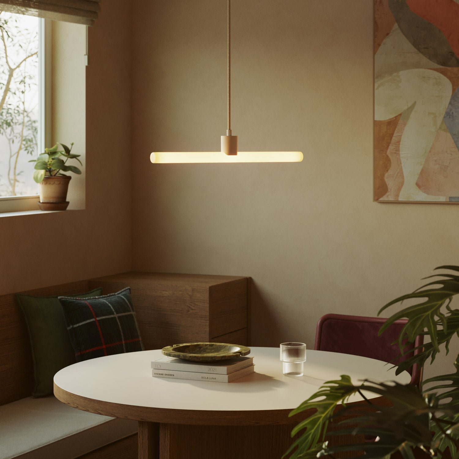 Esse14 Pendant Light with S14d Socket - Neutral