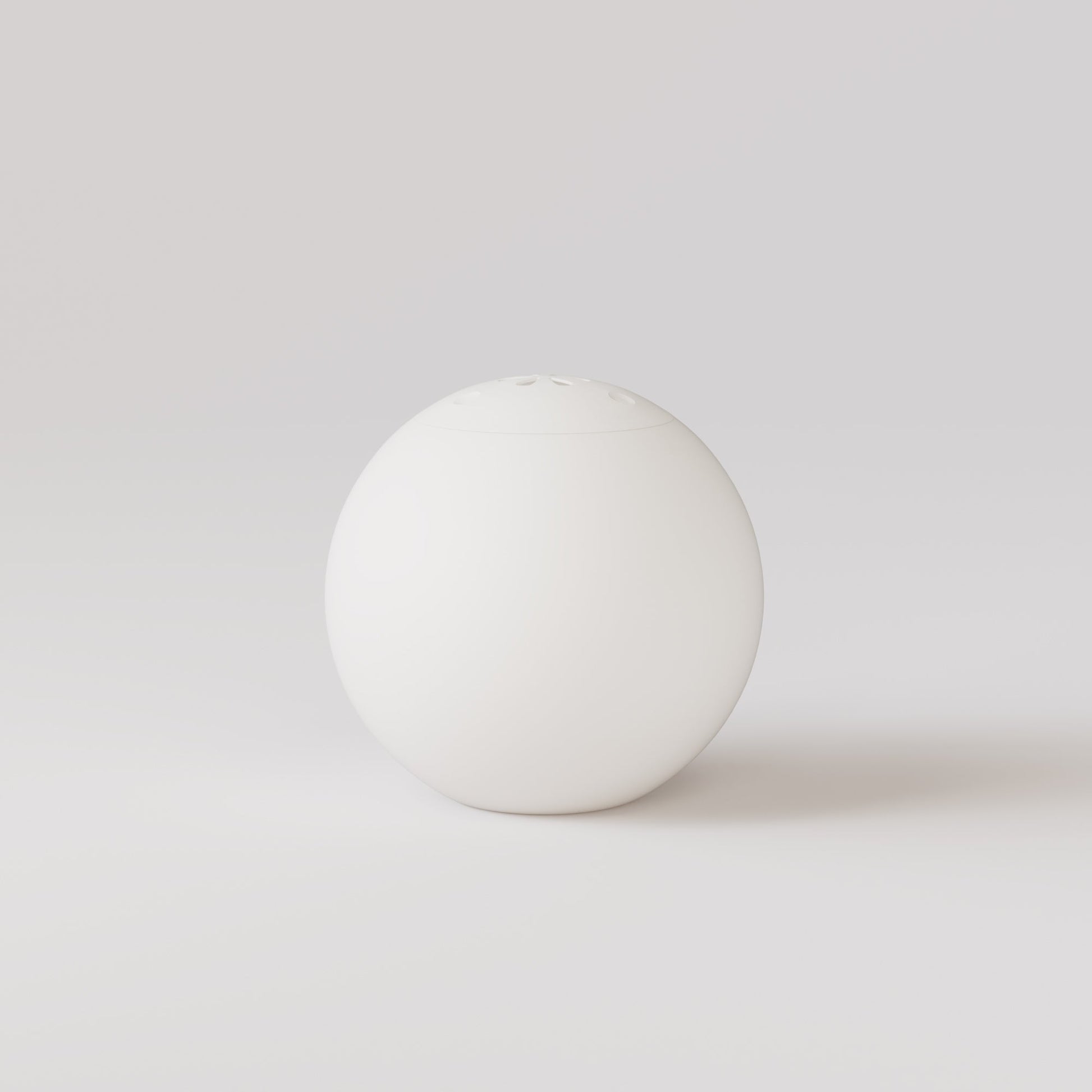 IP65 Modulair Outdoor Wall Light with Adjustable Joint and Unbreak-a-Ball Shatterproof Sphere Shade - White