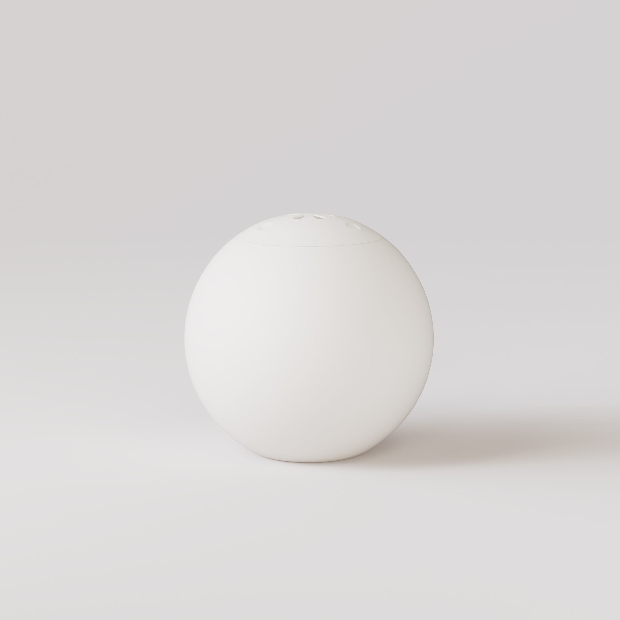 IP65 Modulair Outdoor Wall Light with Adjustable Joint and Unbreak-a-Ball Shatterproof Sphere Shade - White