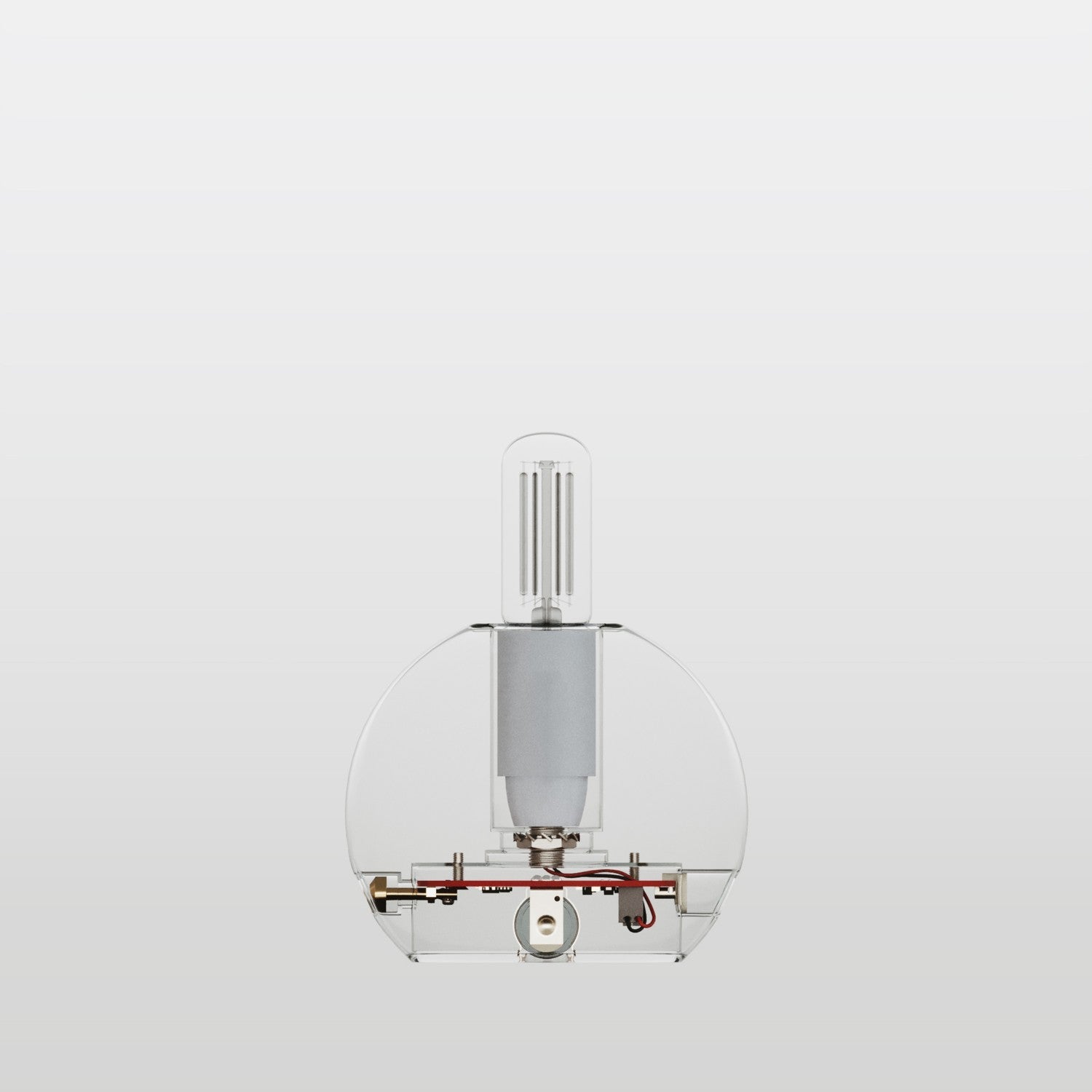 Kit elettronico per lampade a batteria 5V USB-C con portalampada E14 liscio - Bianco