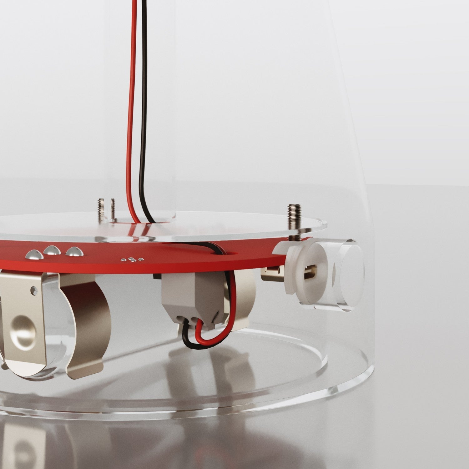 Kit elettronico per lampade a batteria 5V USB-C con portalampada E27 - Titanio satinato