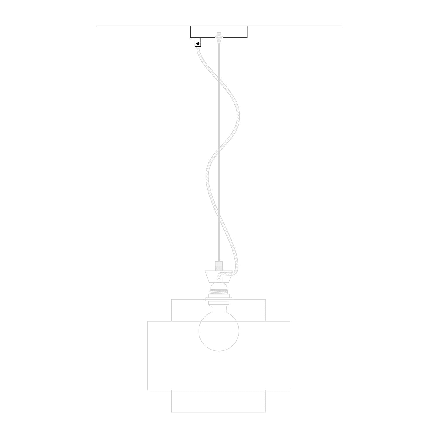 Kit rosone cilindrico in metallo Ø 120 mm a 2 fori centrali e decentrati - Ottone