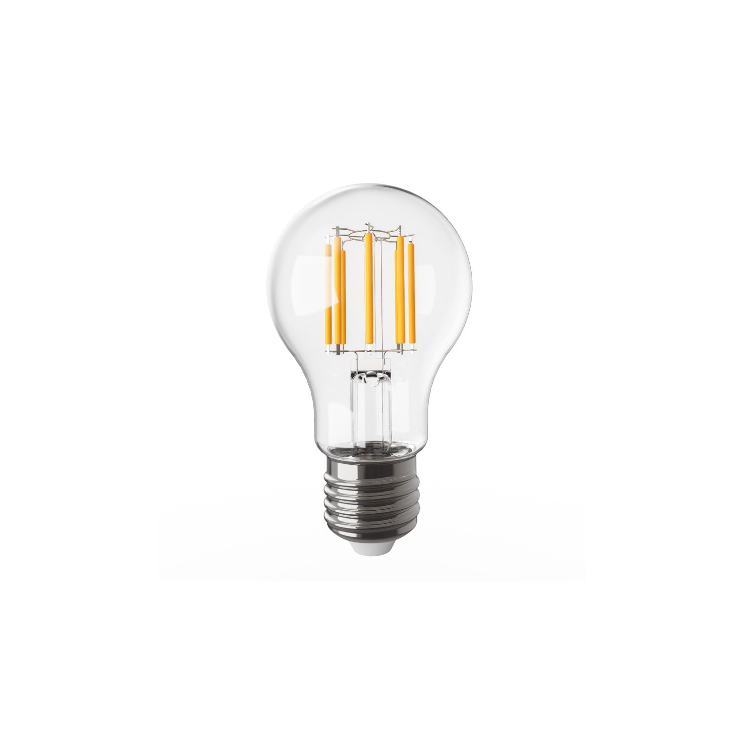 Lampada portatile ricaricabile Cabless11 con lampadina a goccia e paralume - Bianco