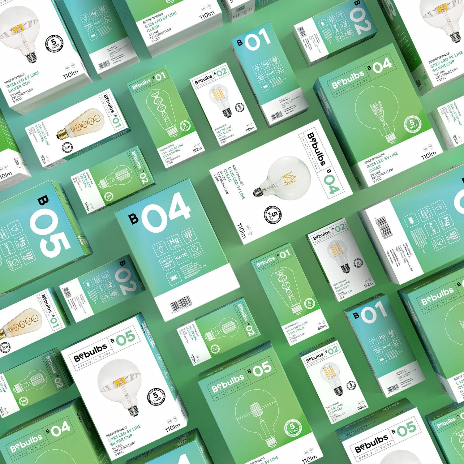 Lampadina LED Trasparente Linea 5V Tubolare T25 1,8W 160Lm E14 2500K Dimmerabile - B07