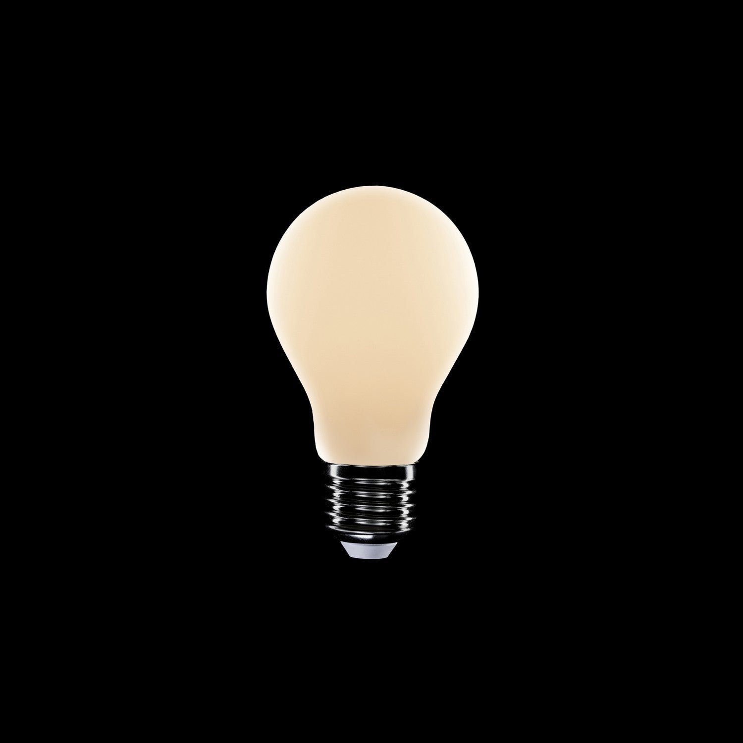 LED Porcelain Effect Light Bulb CRI 95 A19 8.8W 600Lm E26 120V 2700K Dimmable - P06