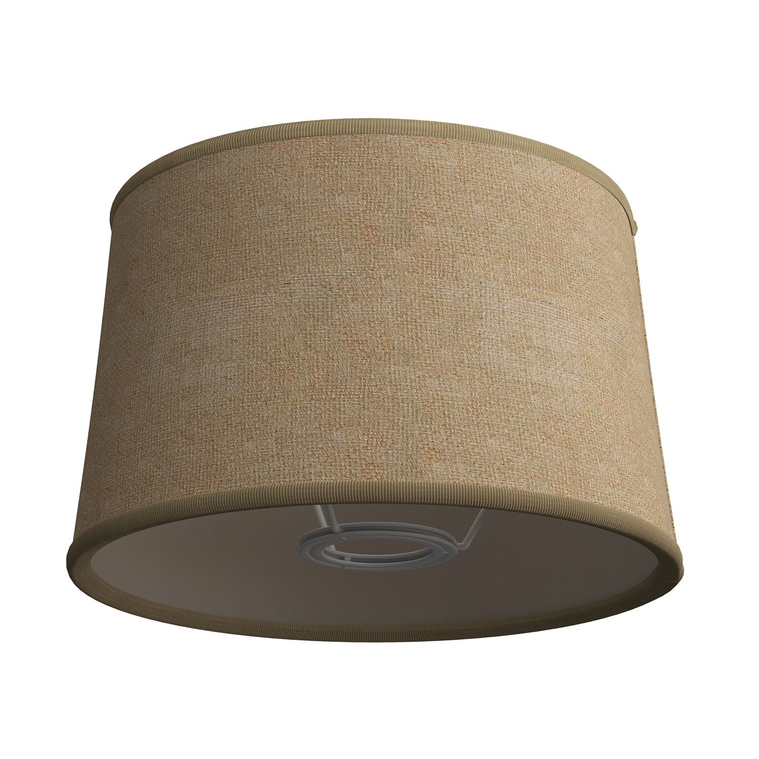 MAG-Y floor lamp with Athena fabric shade - Brushed bronze