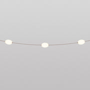 Outdoor 3-Light String Light for wet locations Desert Brown, Power supply with US plug - Marina3
