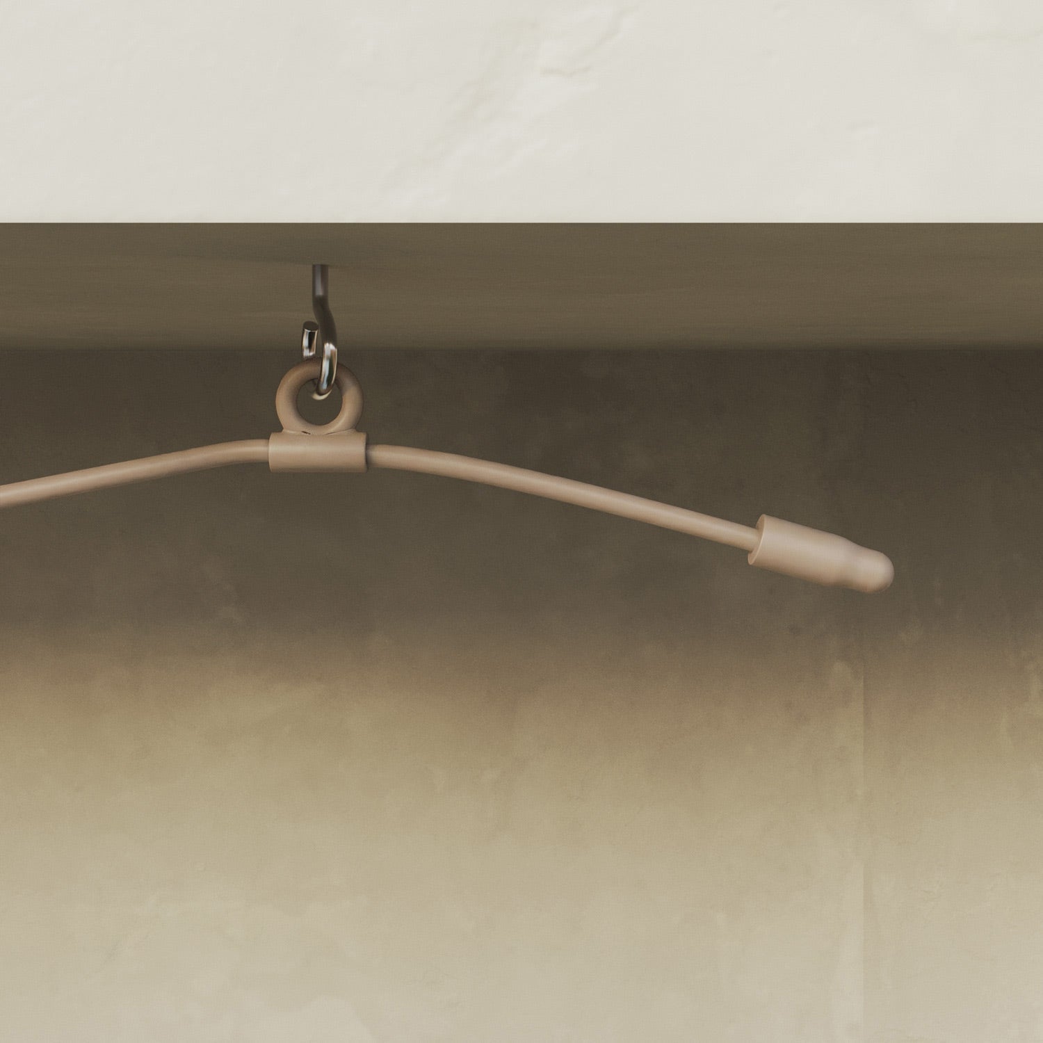 Outdoor 3-Light String Light for wet locations Desert Brown, Power supply with US plug - Marina3 Cherry 140 cm
