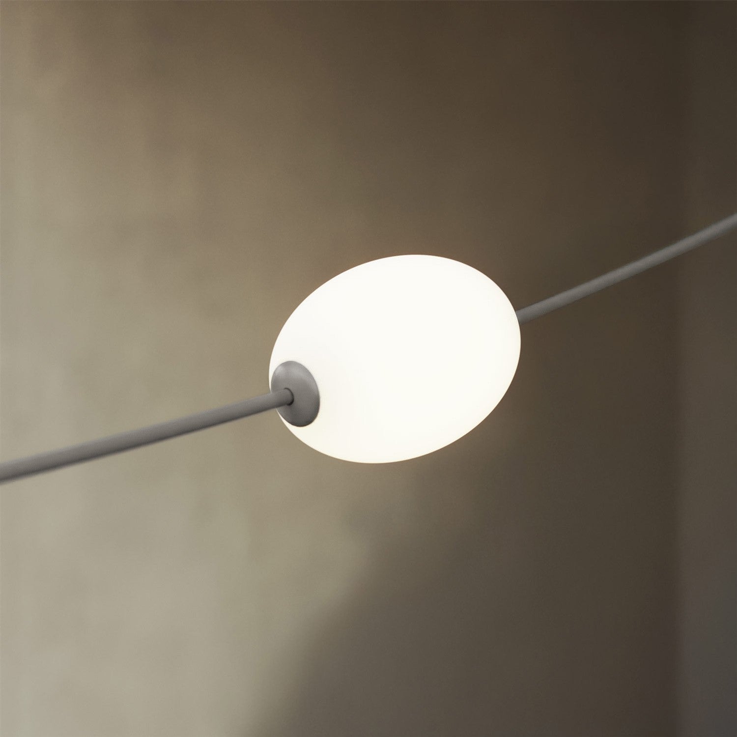 Outdoor 3-Light String Light for wet locations Gray, Power supply with US plug - Marina3