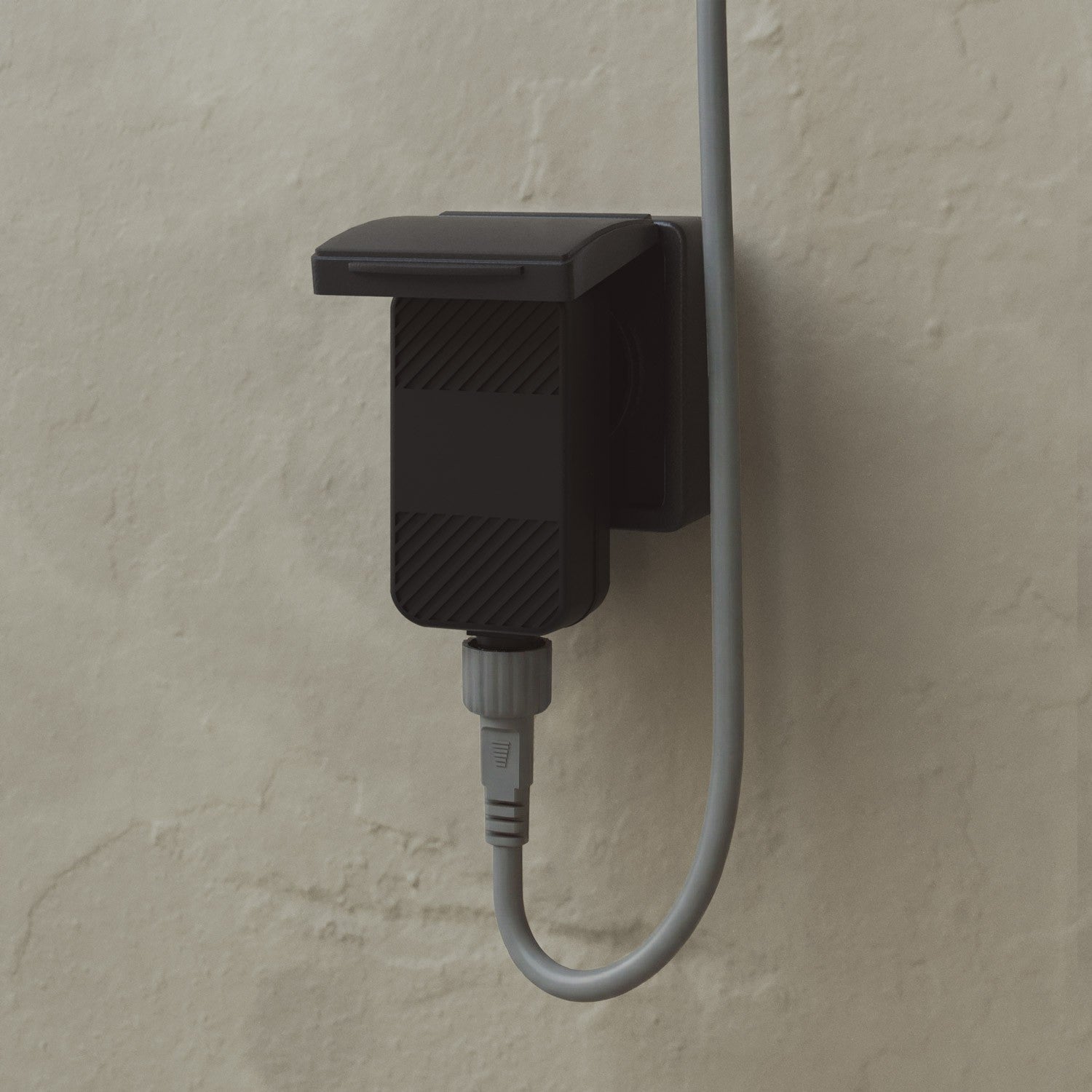 Outdoor 3-Light String Light for wet locations Gray, Power supply with US plug - Marina3 Cherry