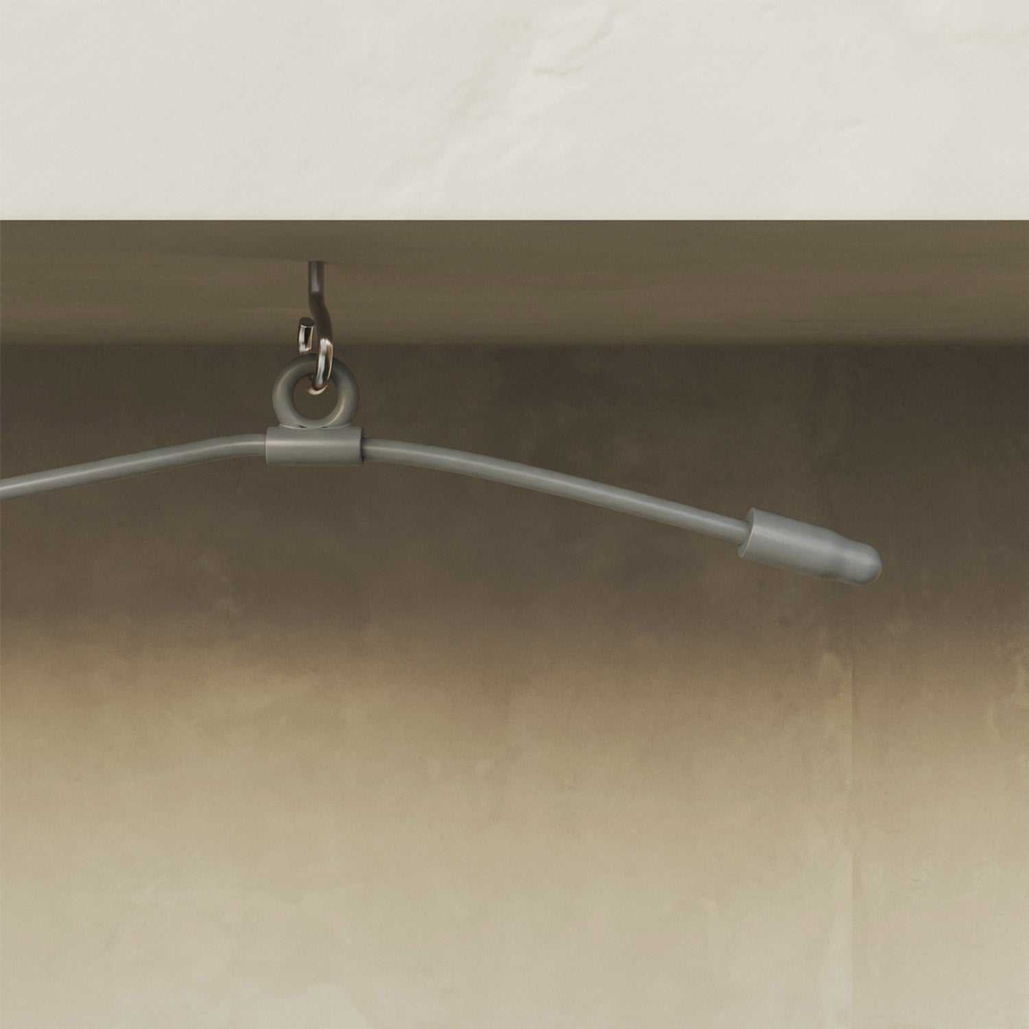 Outdoor 6-Light String Light for wet locations Gray, Power supply with US plug - Marina6 Cherry 70 cm