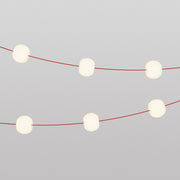 Outdoor 6-Light String Light for wet locations Starfish Red, Power supply with US plug - Marina6 Cherry 70 cm