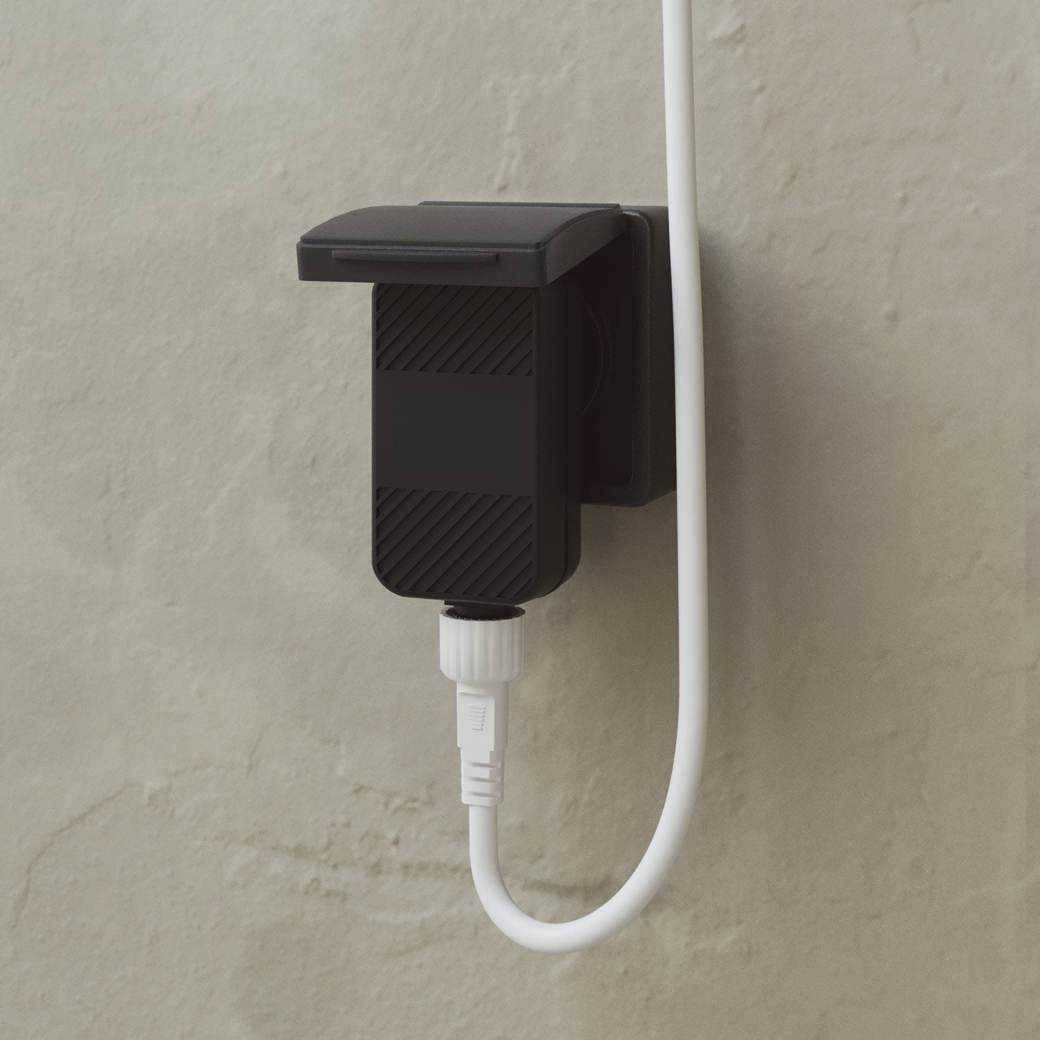 Outdoor Net String Light 7-Light for wet locations White Sand, Power supply with US plug - Marina GRID