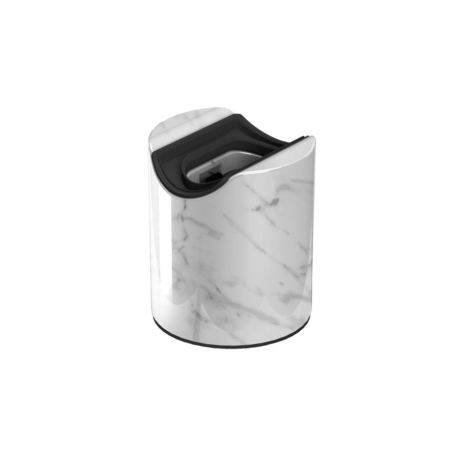 Portalampada esse14 da parete o soffitto con attacco S14d - Waterproof IP44 - Effetto White marble