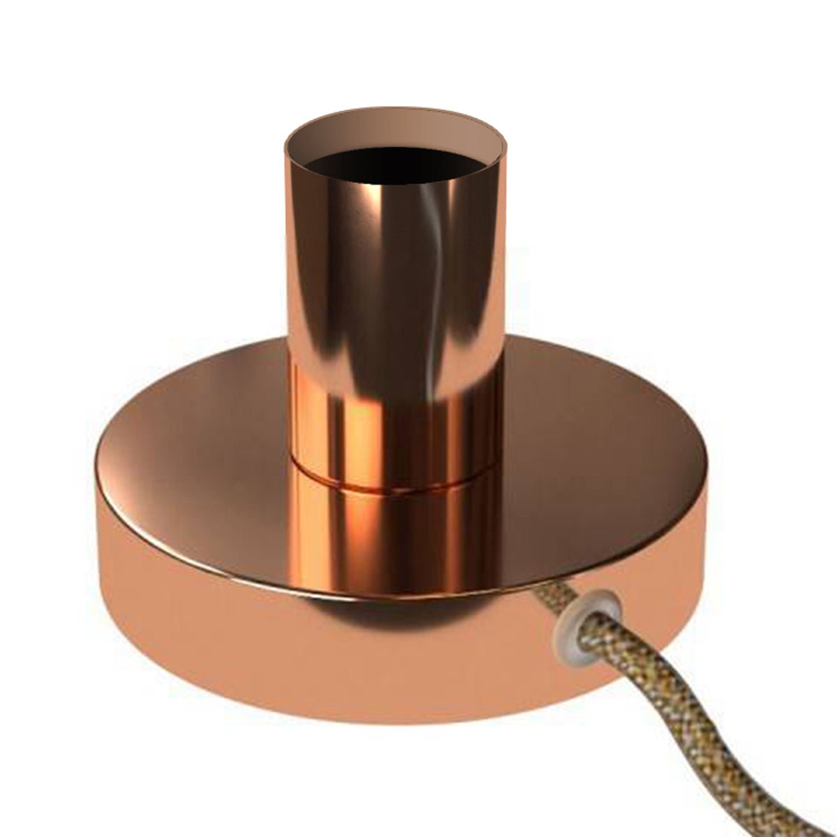 Posaluce - Table lamp in metal - Copper