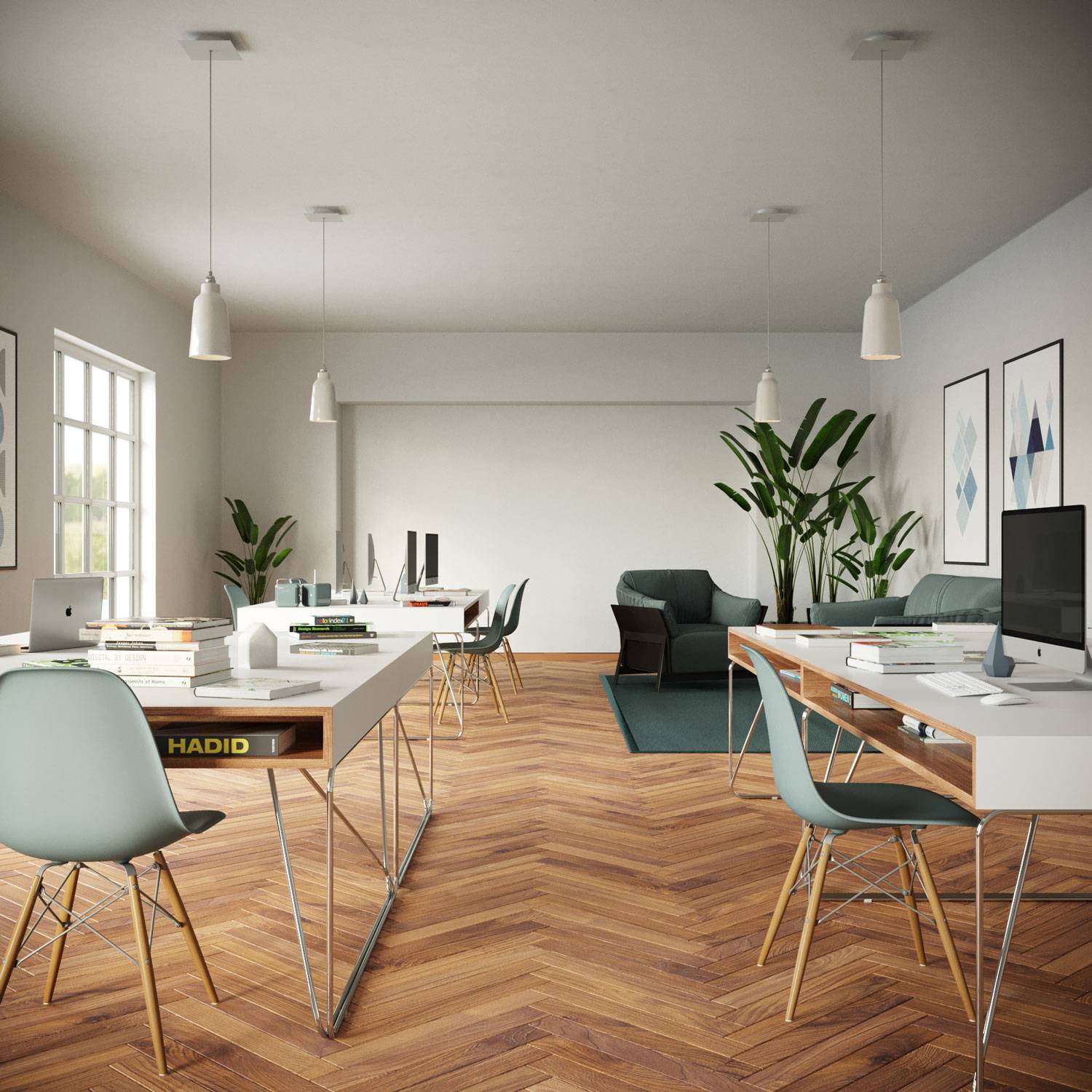 Rosone Rose-One quadrato, 200 mm con 1 foro e 4 fori laterali - Marmo Carrara Bianco