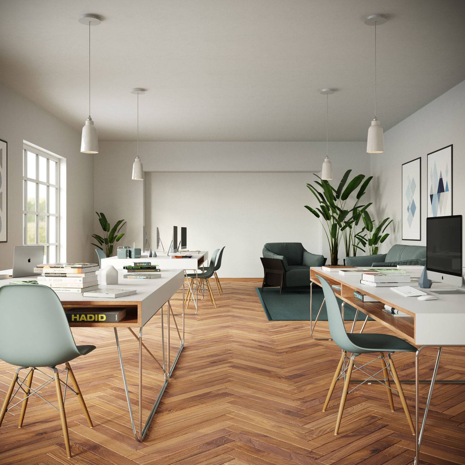 Rosone Rose-One rotondo, diametro 200 mm con 1 foro e 4 fori laterali - Petrolio Bianco