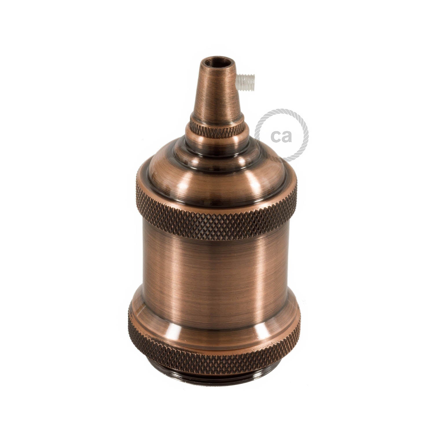 Vintage Style - single ferrule E26 light bulb socket kits - Copper